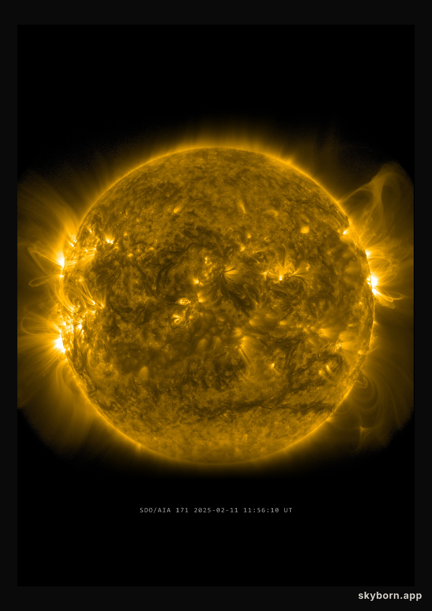 The Sun on 11 February 2025