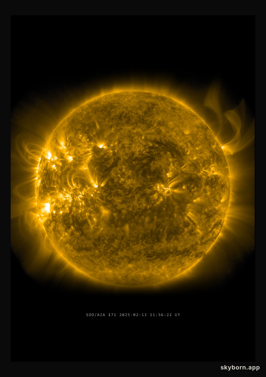 The Sun on 13 February 2025
