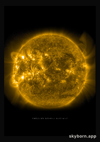 The Sun on 14 February 2025