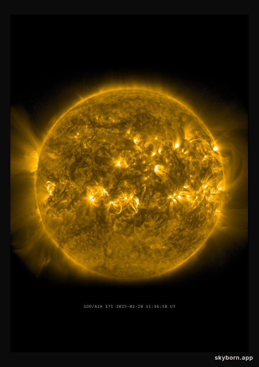 The Sun on 20 February 2025