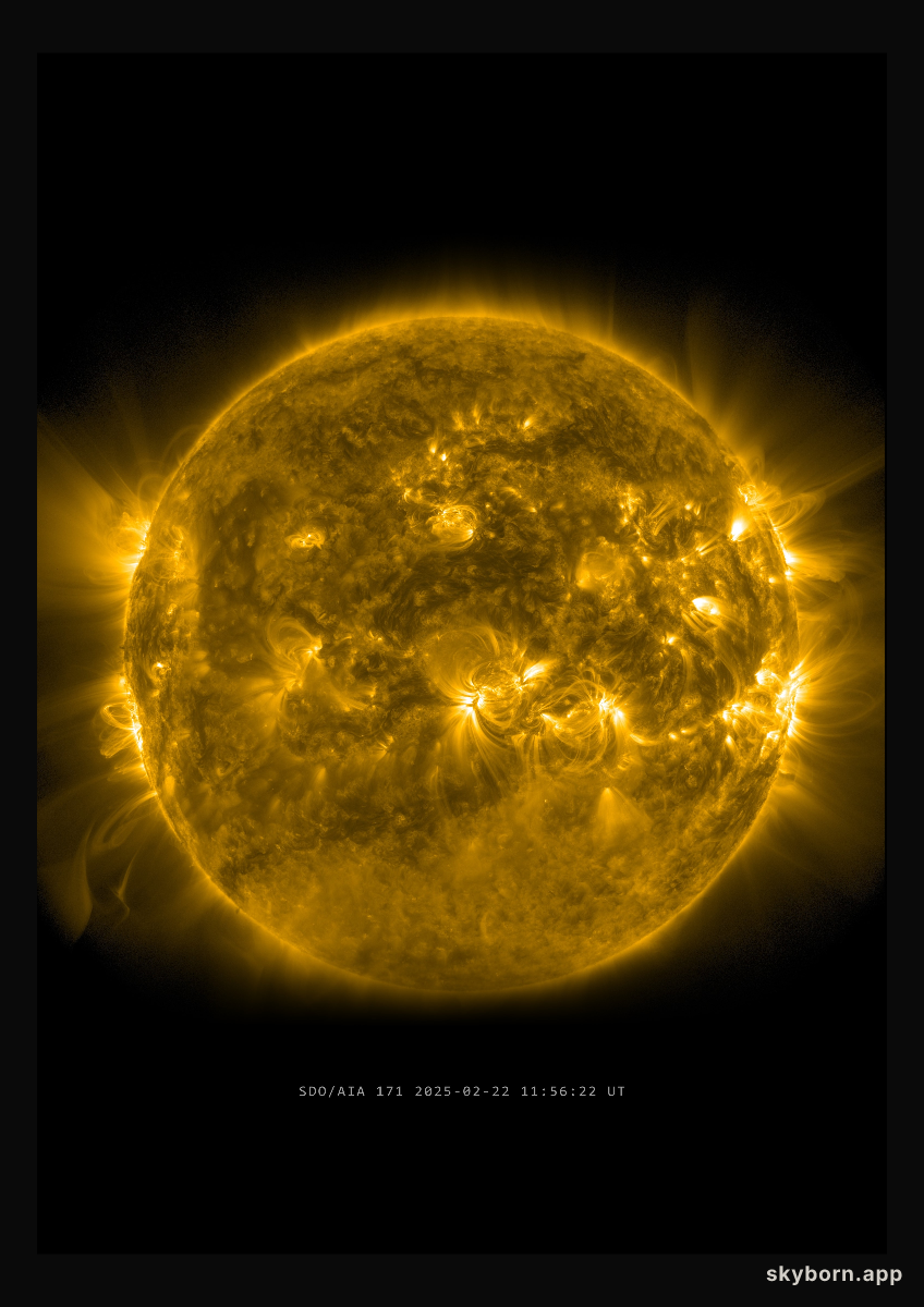 The Sun on 22 February 2025