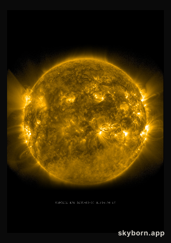 The Sun on 23 February 2025