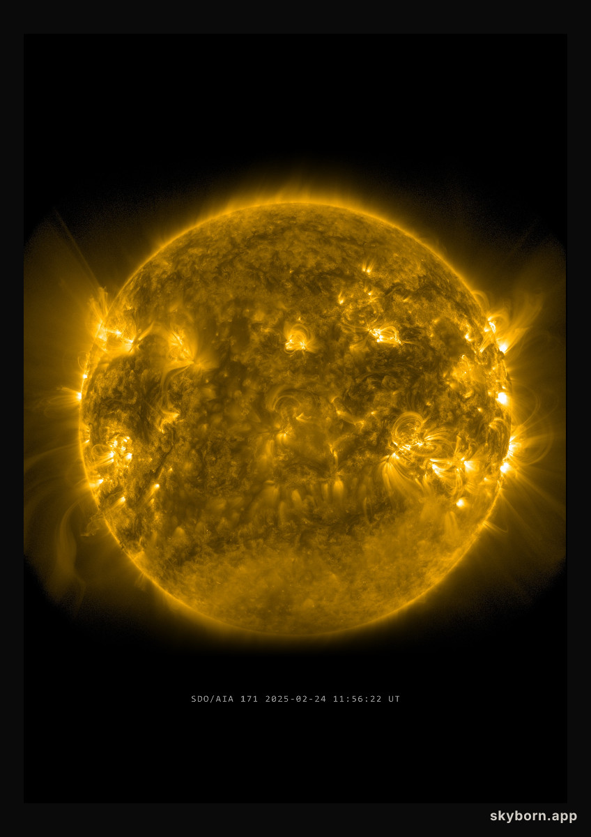 The Sun on 24 February 2025