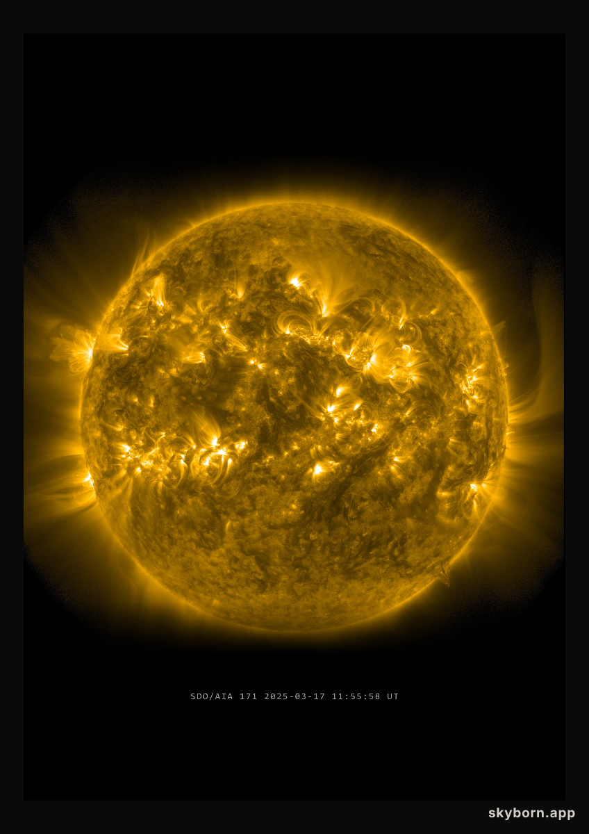The Sun on 17 March 2025