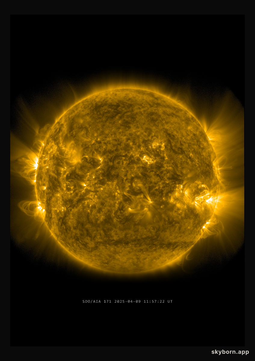 The Sun on 9 April 2025
