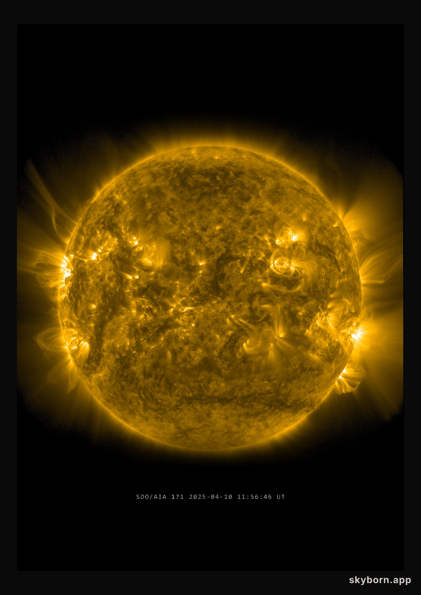 The Sun on 10 April 2025