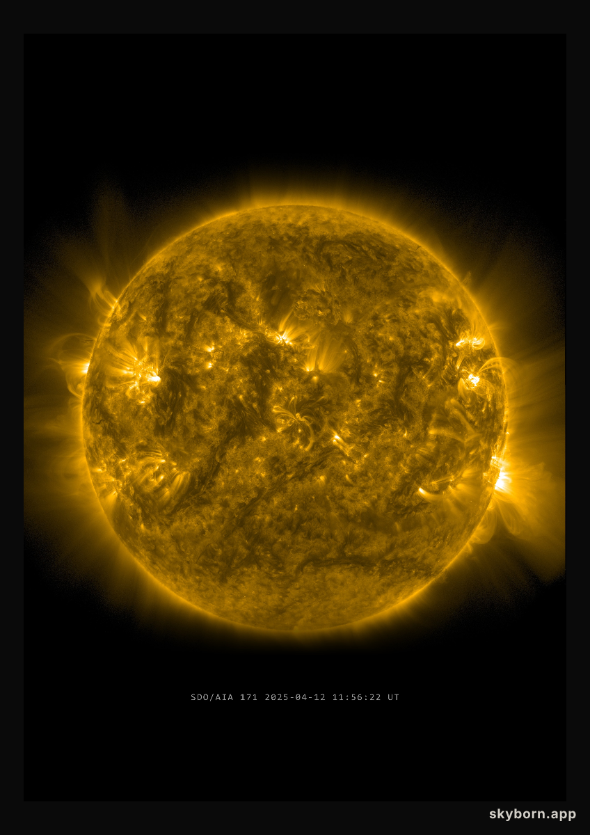 The Sun on 12 April 2025