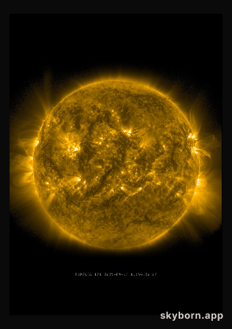 The Sun on 13 April 2025