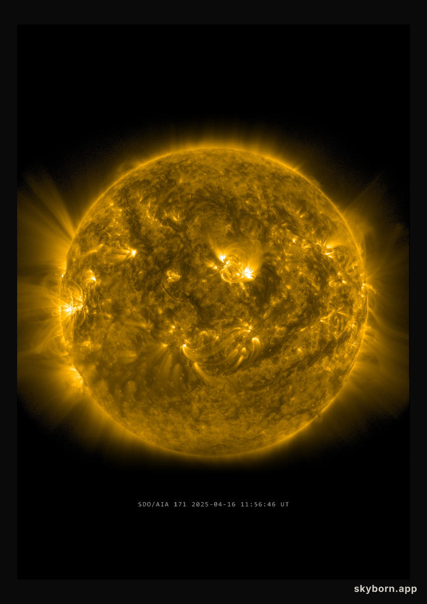 The Sun on 16 April 2025