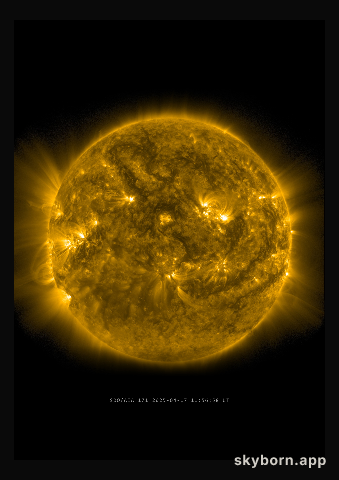 The Sun on 17 April 2025
