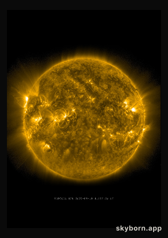 The Sun on 19 April 2025