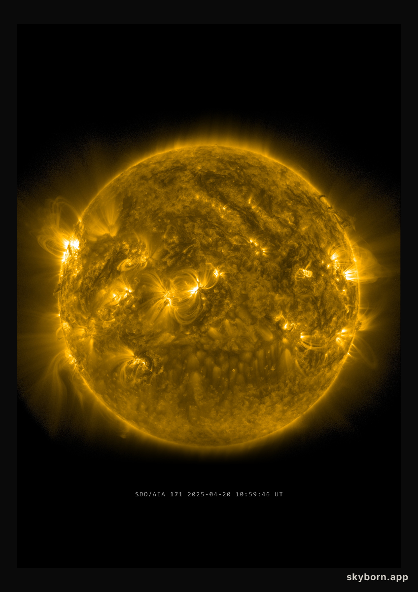 The Sun on 20 April 2025