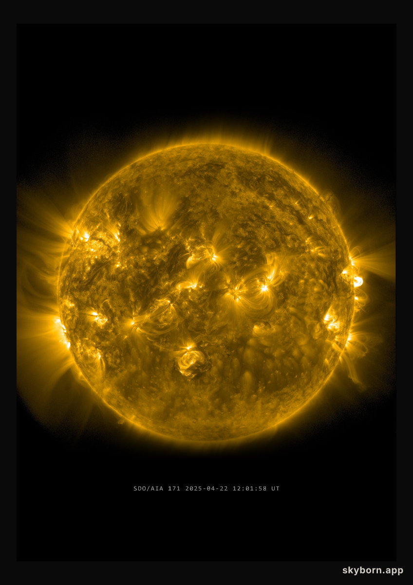 The Sun on 22 April 2025