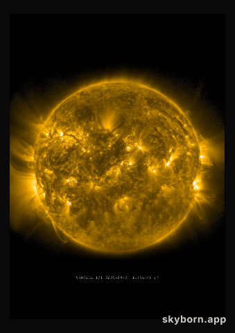 The Sun on 23 April 2025