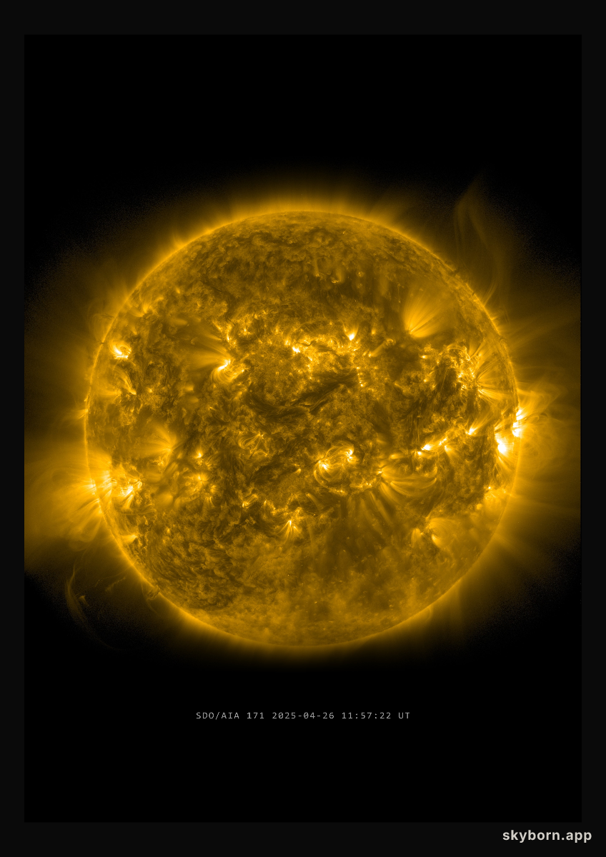 The Sun on 26 April 2025
