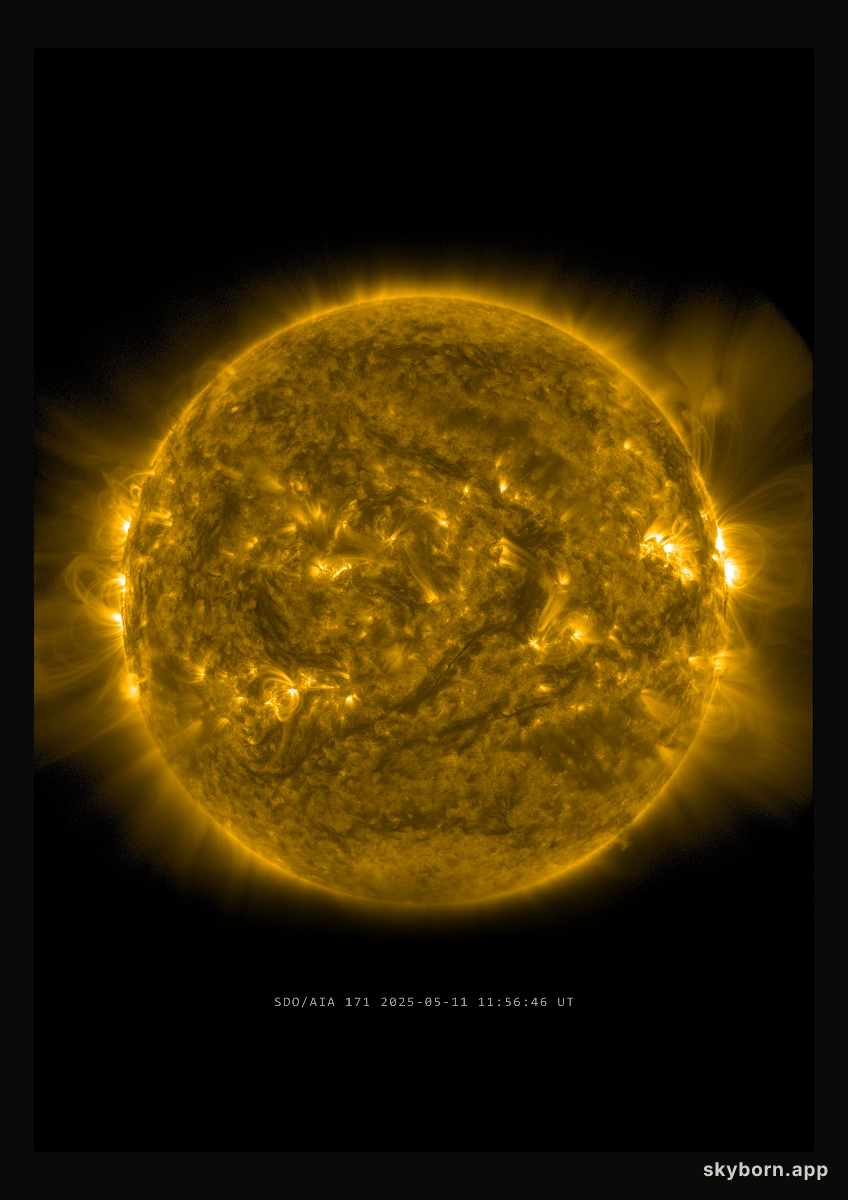 The Sun on 11 May 2025