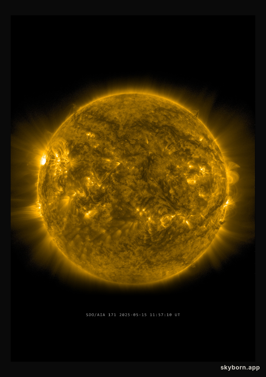The Sun on 15 May 2025