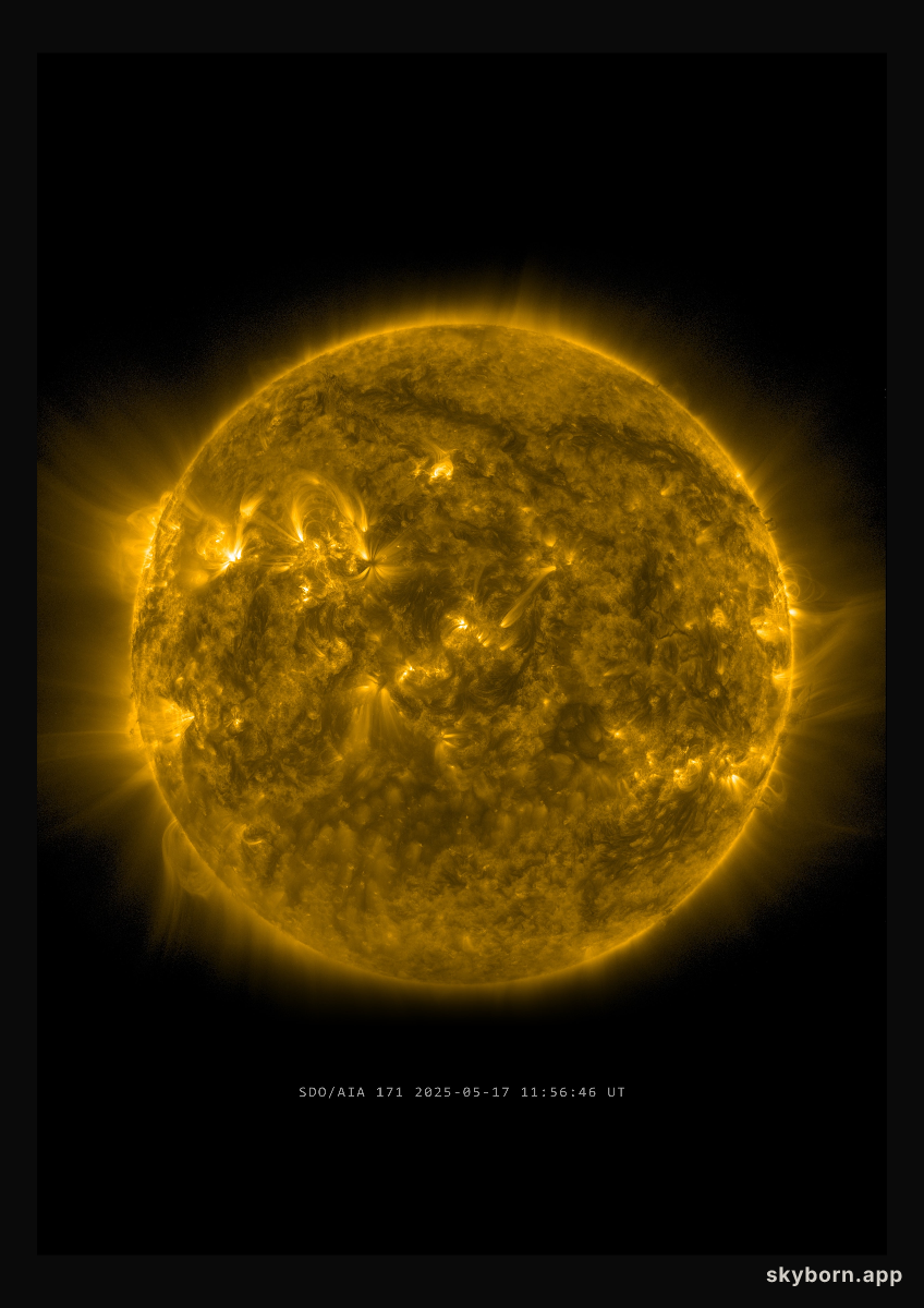 The Sun on 17 May 2025
