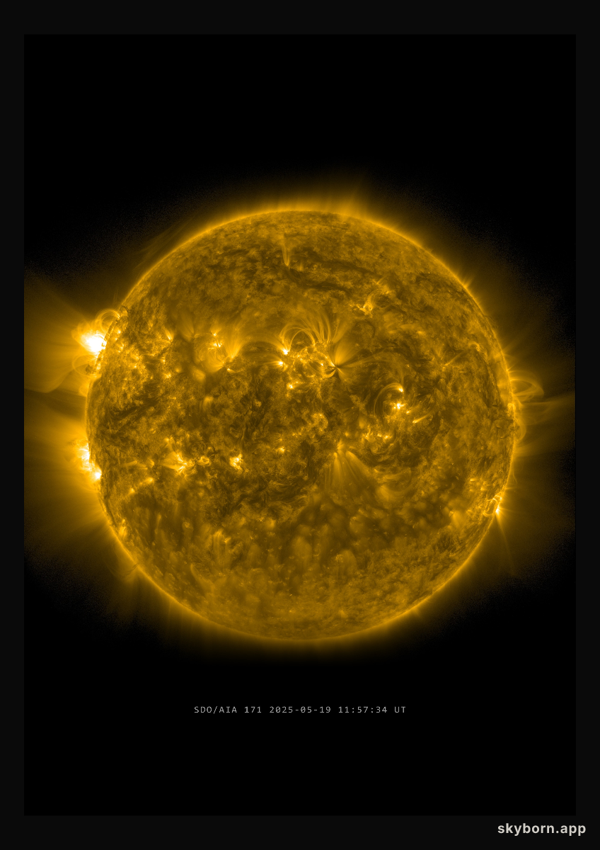 The Sun on 19 May 2025
