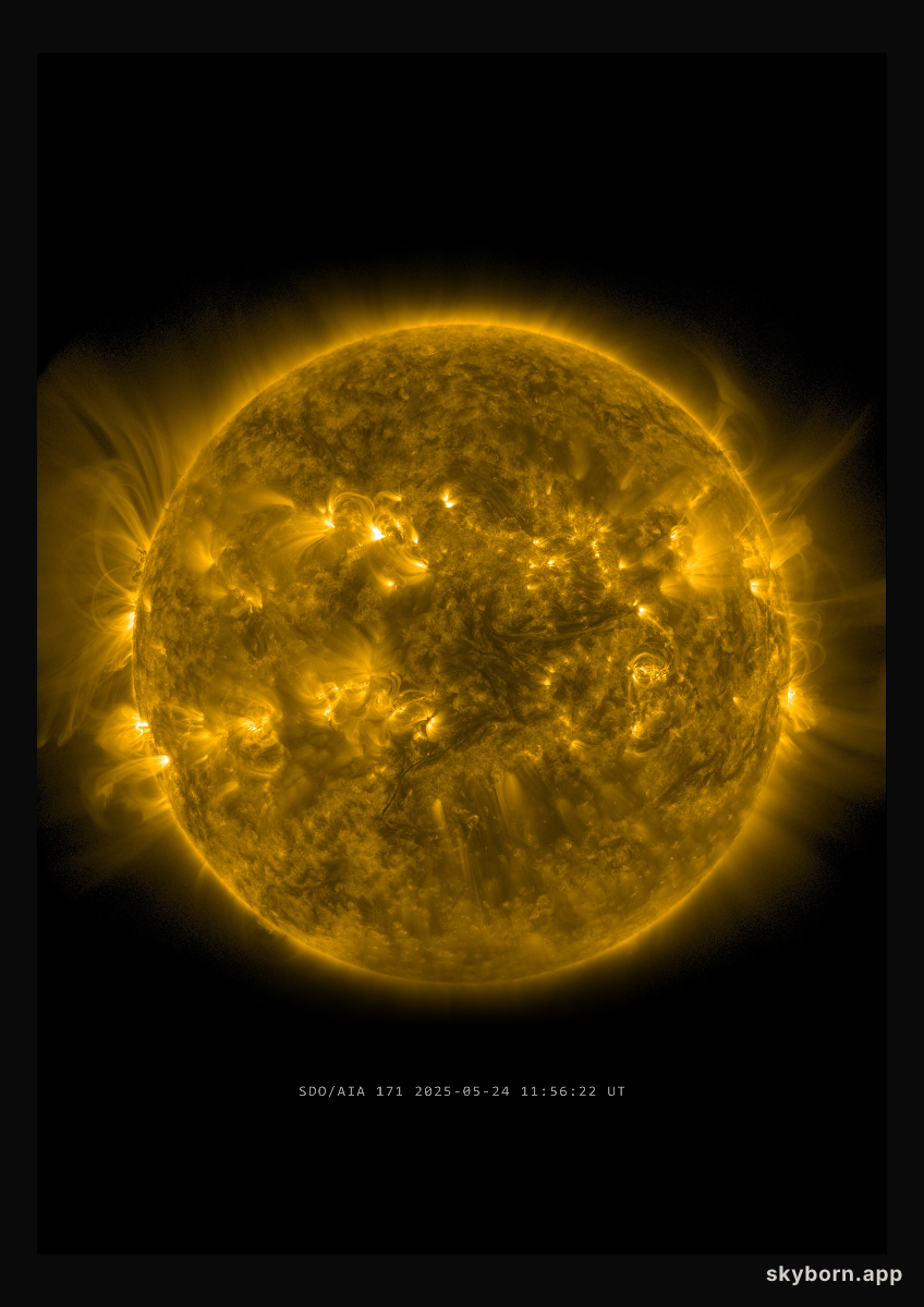 The Sun on 24 May 2025
