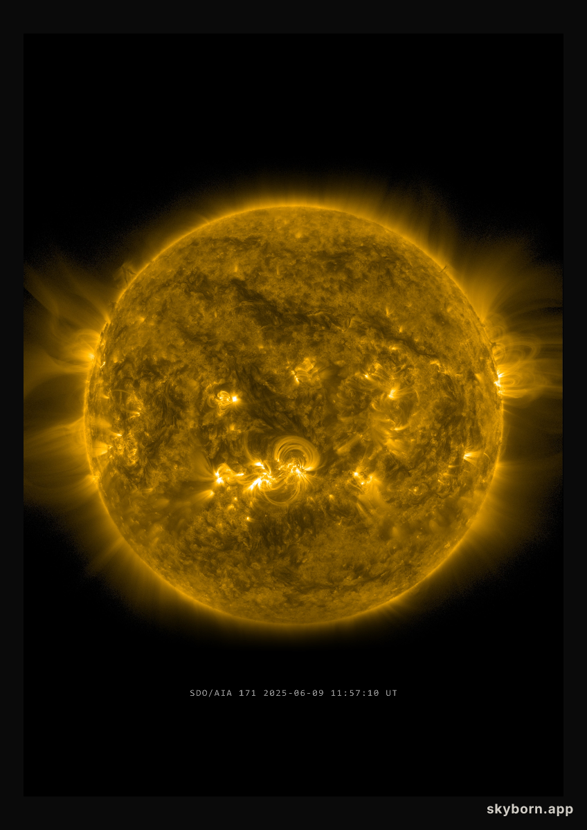 The Sun on 9 June 2025