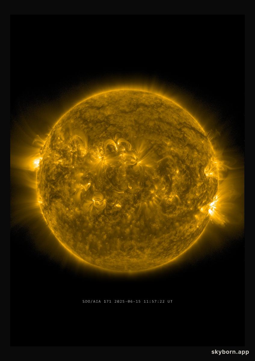 The Sun on 15 June 2025