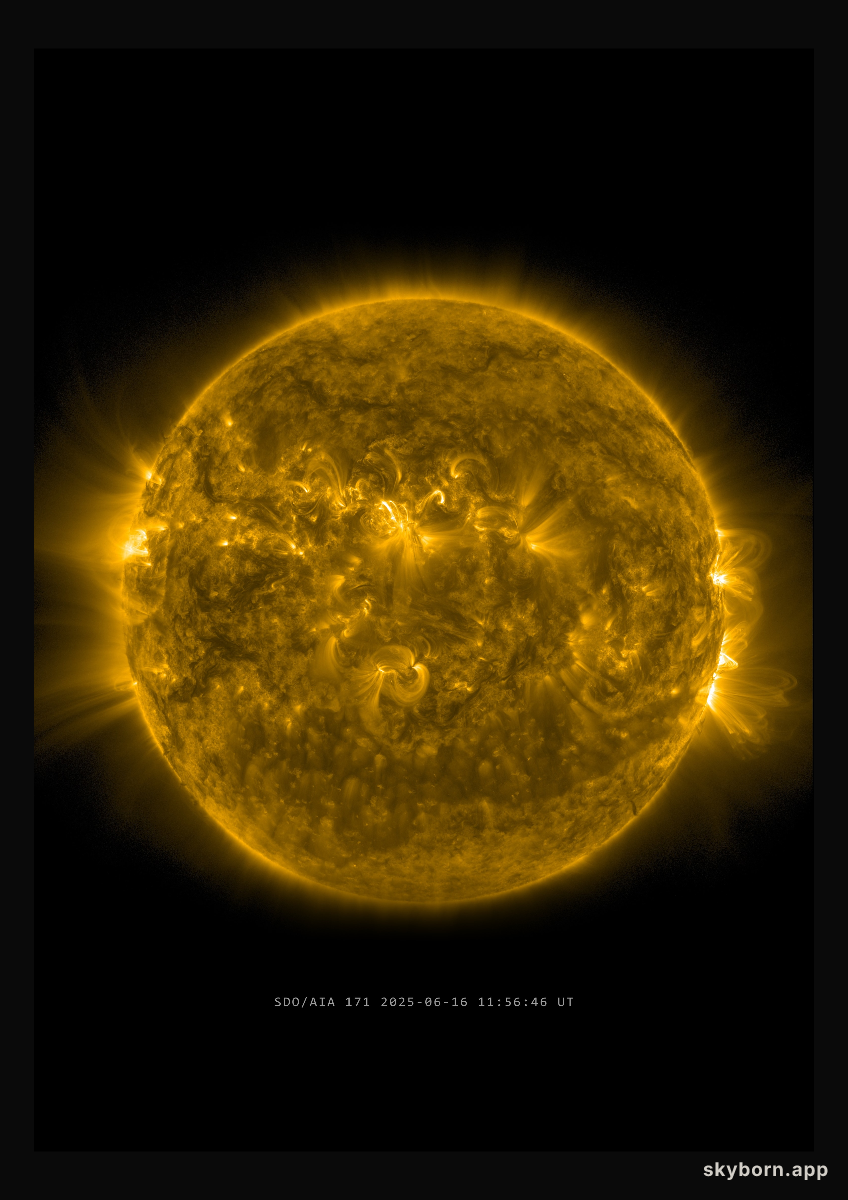 The Sun on 16 June 2025