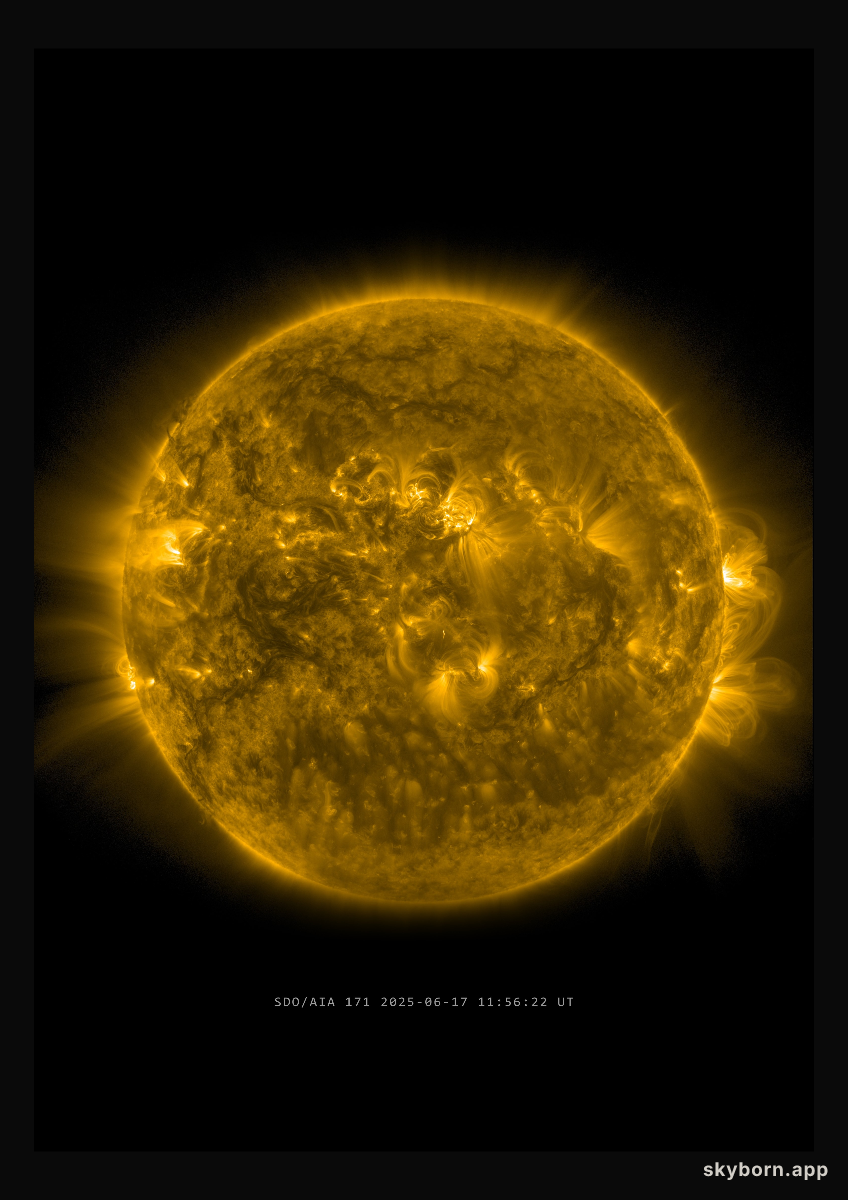 The Sun on 17 June 2025