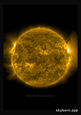 The Sun on 22 June 2025