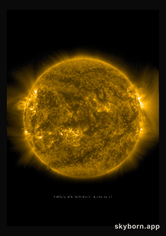 The Sun on 23 June 2025