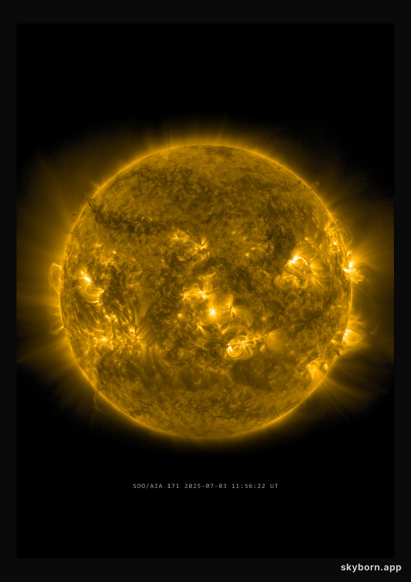 The Sun on 3 July 2025