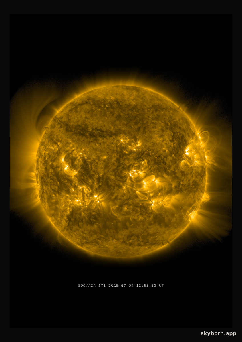 The Sun on 4 July 2025