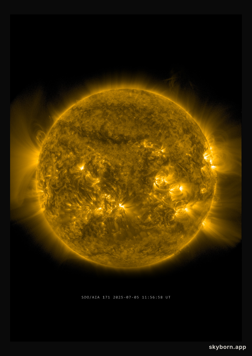 The Sun on 5 July 2025