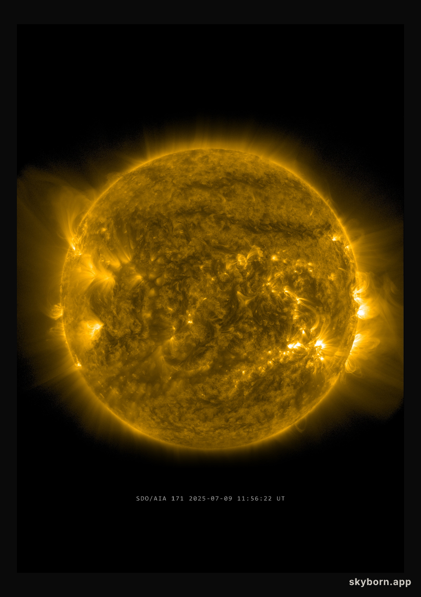 The Sun on 9 July 2025