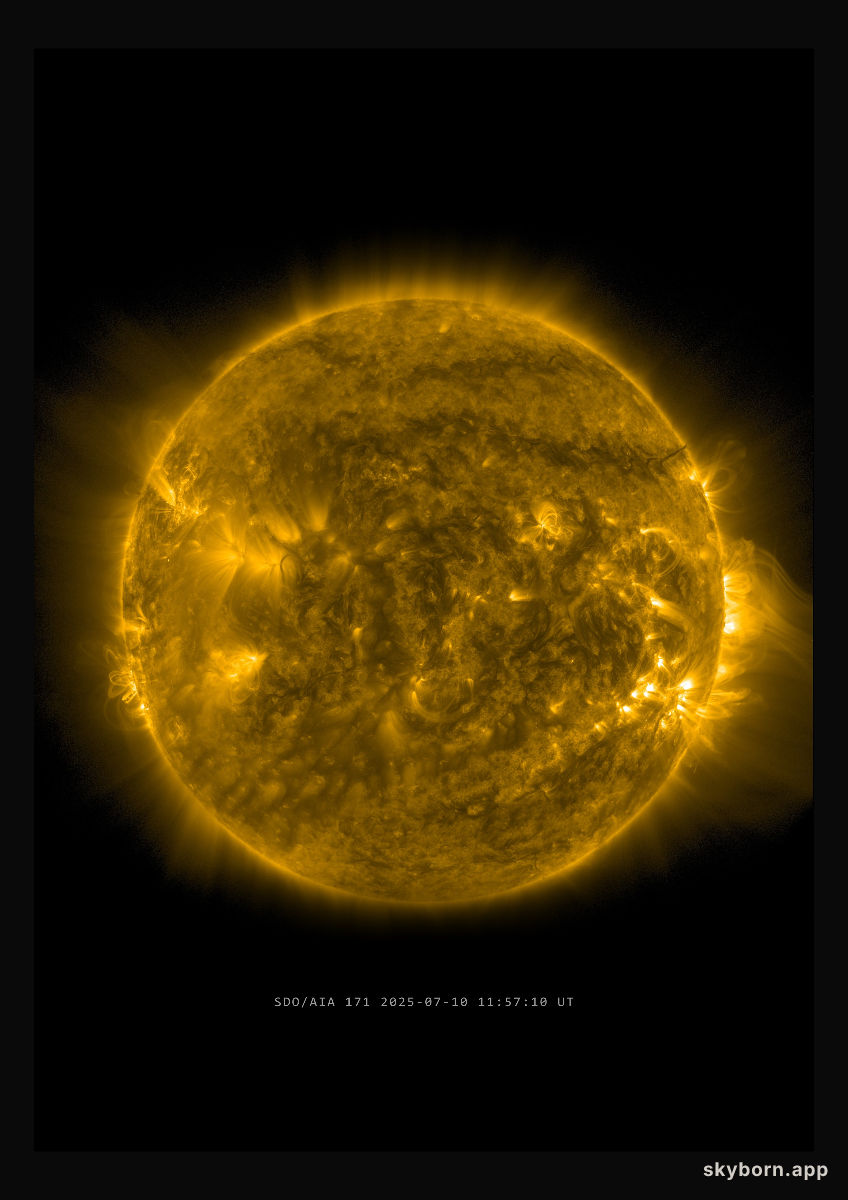 The Sun on 10 July 2025