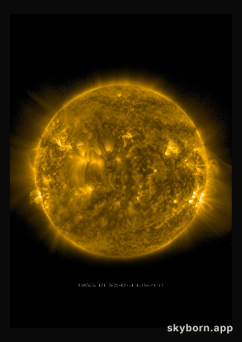The Sun on 11 July 2025