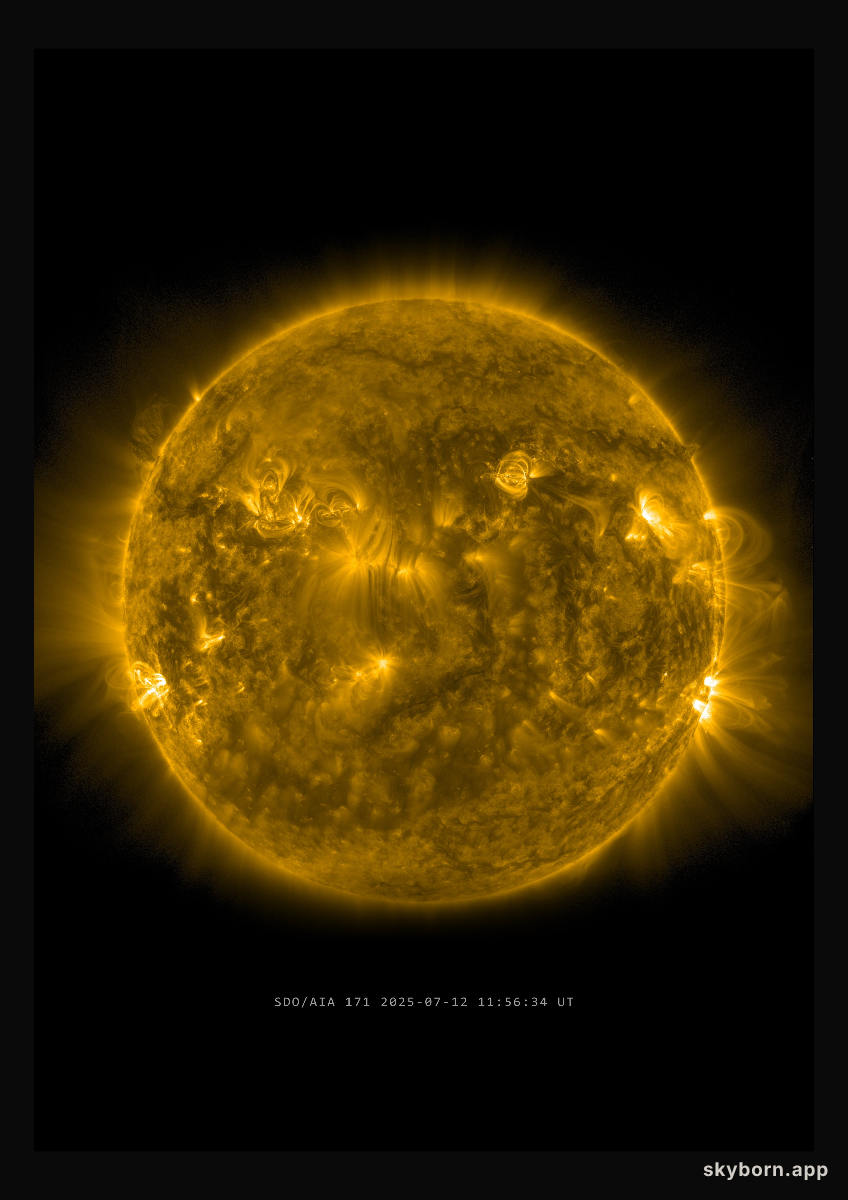 The Sun on 12 July 2025