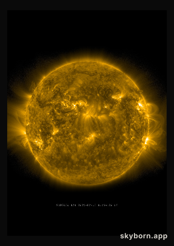The Sun on 13 July 2025