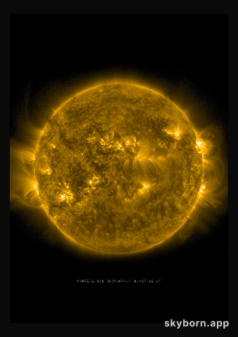 The Sun on 14 July 2025