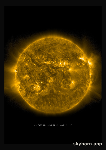 The Sun on 15 July 2025