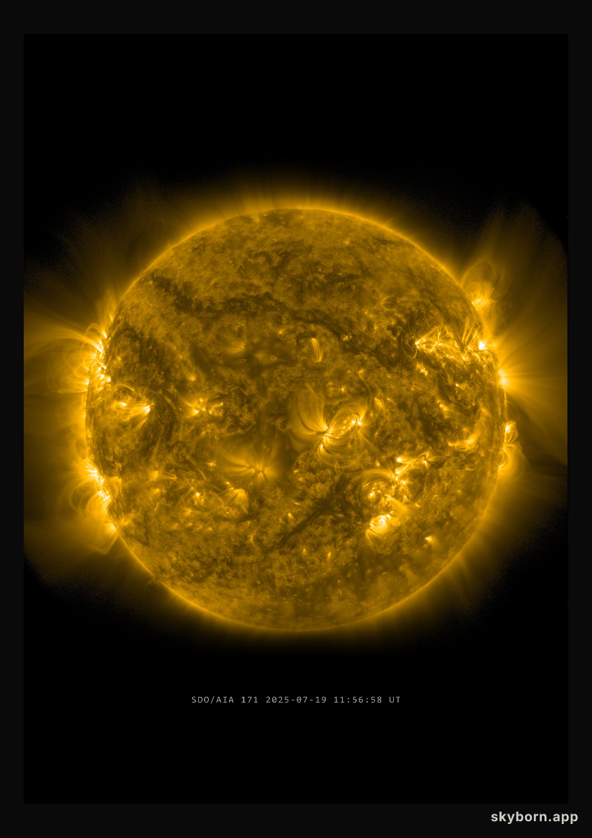 The Sun on 19 July 2025