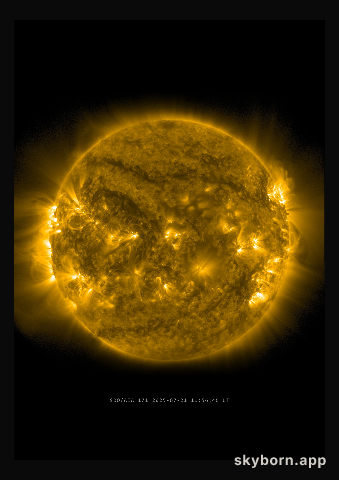 The Sun on 21 July 2025