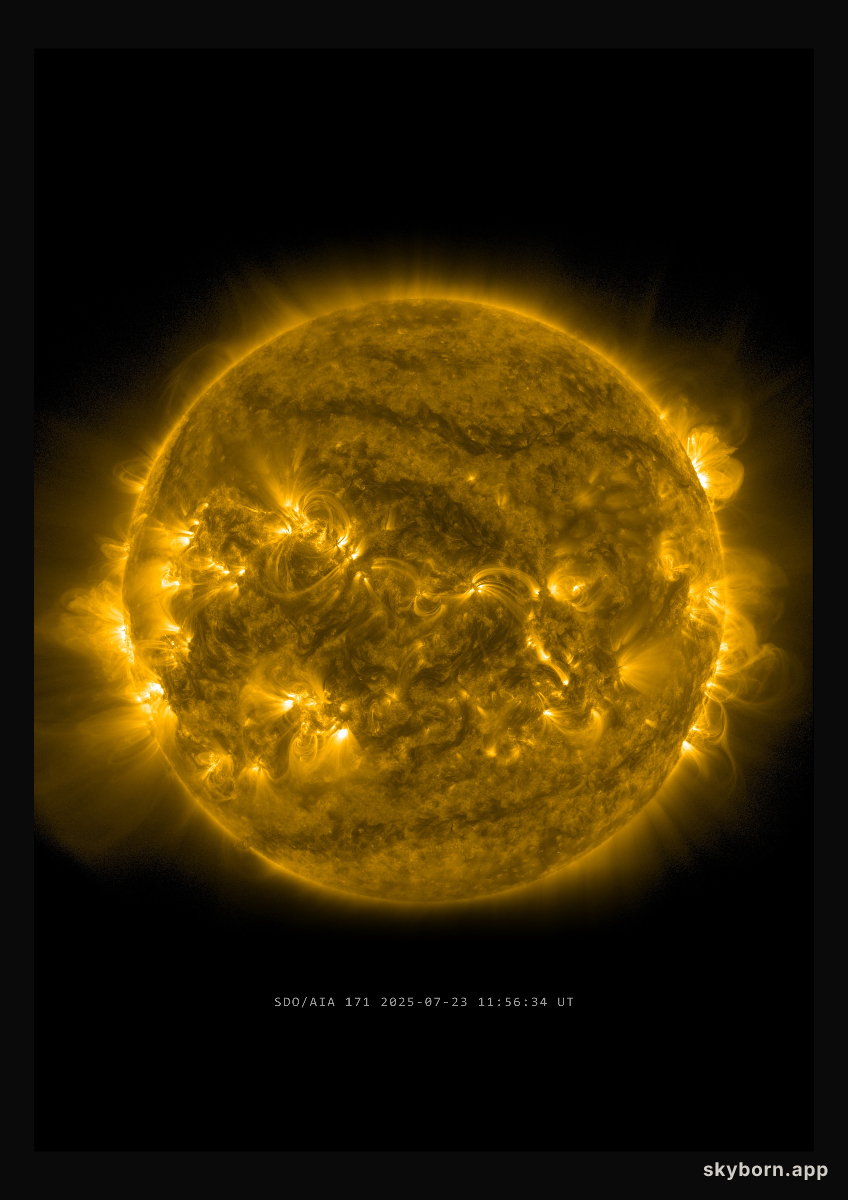 The Sun on 23 July 2025