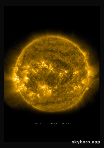 The Sun on 24 July 2025