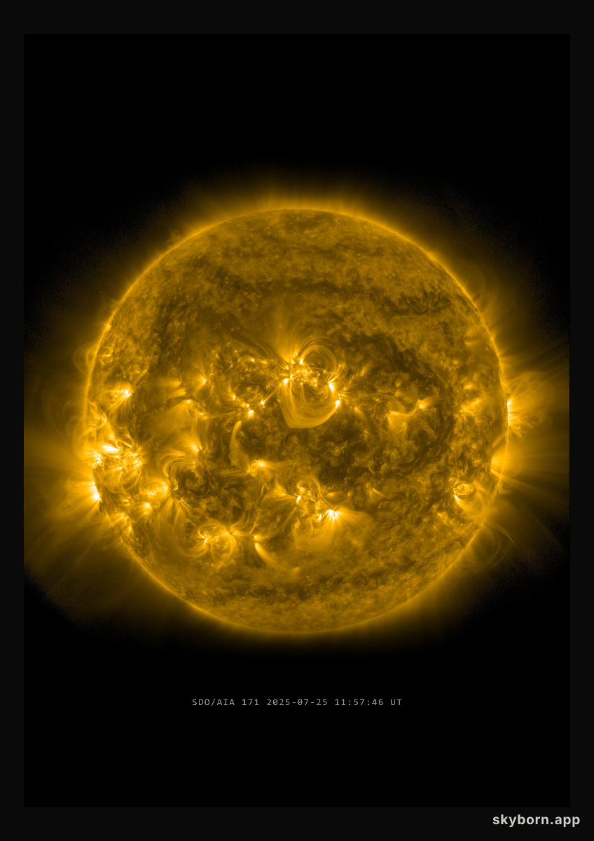 The Sun on 25 July 2025