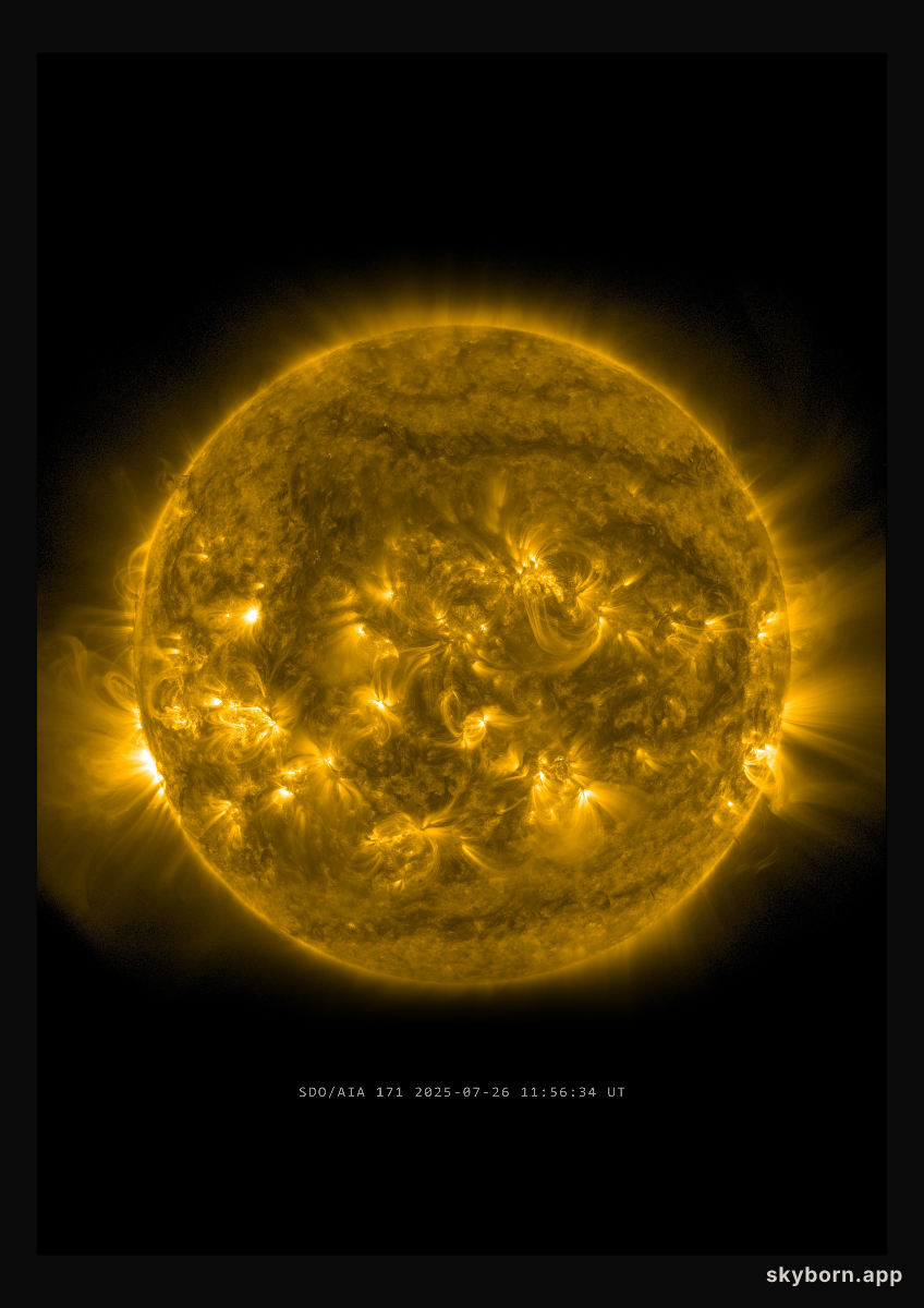 The Sun on 26 July 2025