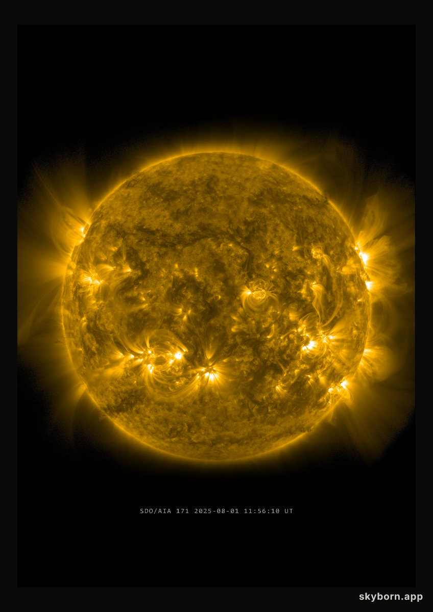 The Sun on 1 August 2025