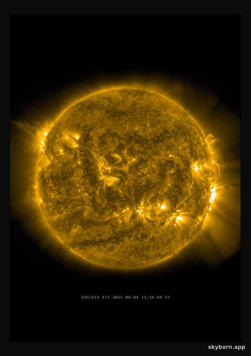 The Sun on 4 August 2025