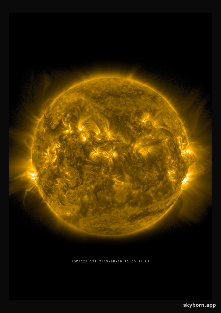 The Sun on 10 August 2025