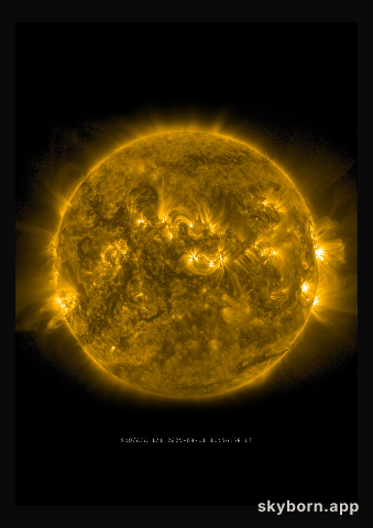 The Sun on 11 August 2025
